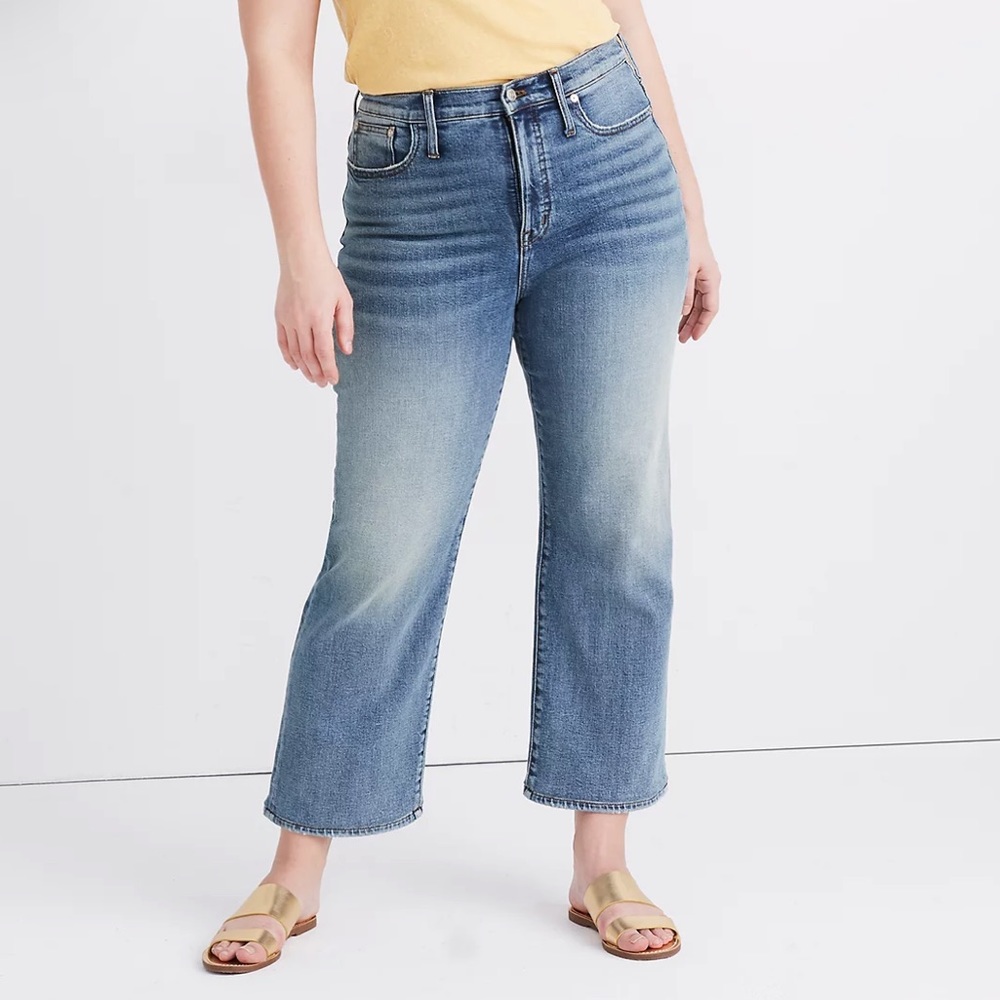 Madewell Slim Wide Leg Crop